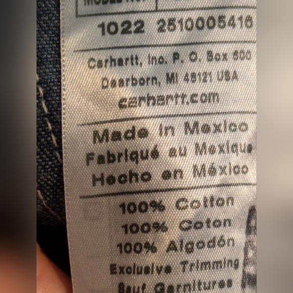 Carhartt  B13 DST  pants Loose Fit Jeans 👖 Size 42 x 32 Man's - Picture 11 of 14